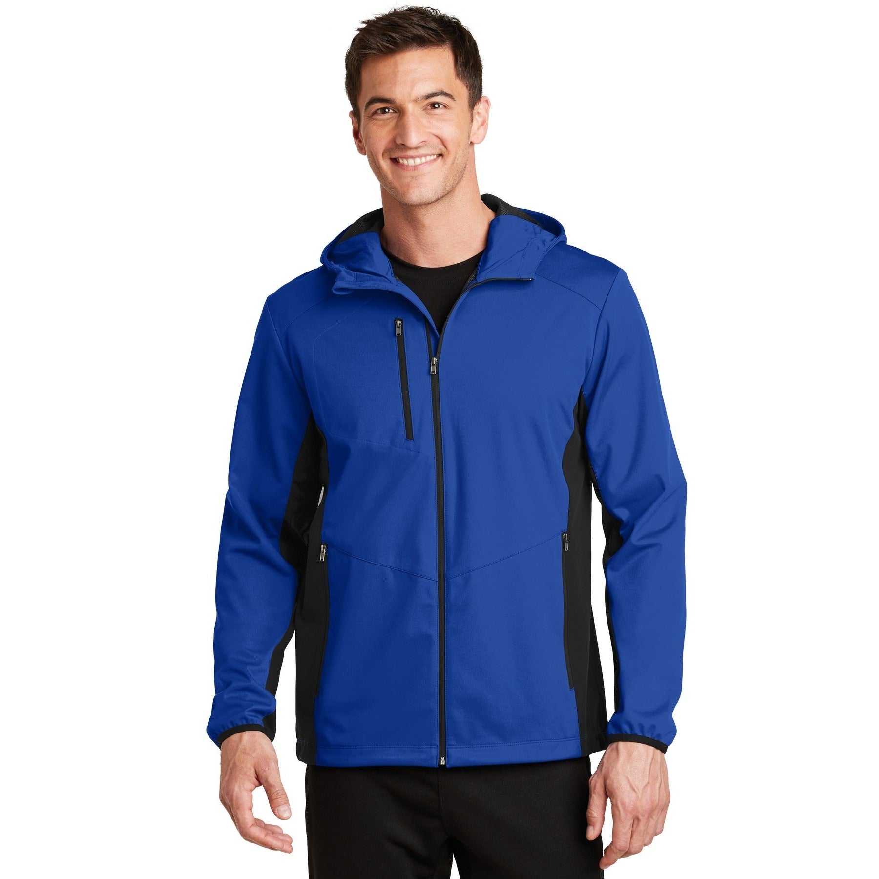 Port Authority-Port Authority® Active Hooded Soft Shell Jacket. J719-MedTech-4